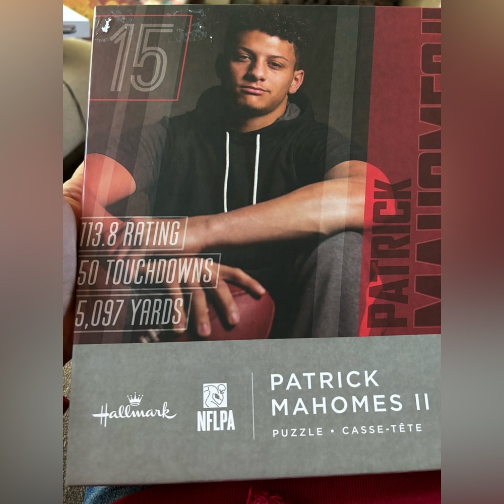 Patrick mahomes hallmark puzzle NIB